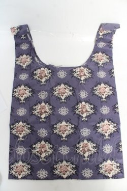 画像2: axes femme / アーカイブ薔薇柄エコバッグ  パープル Y-26-02-13-022-AX-BG-SZ-ZY