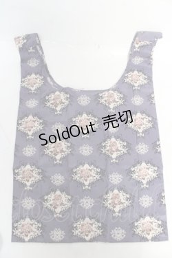 画像2: axes femme / アーカイブ薔薇柄エコバッグ  パープル Y-26-02-13-022-AX-BG-SZ-ZY