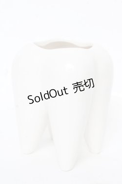 画像2: Q-pot. / TOOTH型　歯ブラシスタンド  ホワイト Y-26-02-13-025-QP-ZA-SZ-ZY