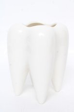 画像2: Q-pot. / TOOTH型　歯ブラシスタンド  ホワイト Y-26-02-13-026-QP-ZA-SZ-ZY (2)