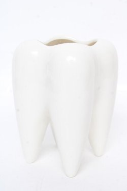 画像2: Q-pot. / TOOTH型　歯ブラシスタンド  ホワイト Y-26-02-13-026-QP-ZA-SZ-ZY