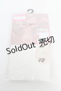 m petit by misako / AMレースアップシアータイツ M-L 濃白 Y-26-02-13-037-LO-ZA-SZ-ZY