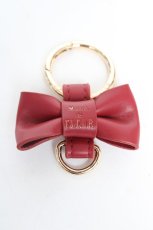 画像1: Maison de FLEUR / リボンキーリング F レッド Y-26-02-13-004-LO-ZA-SZ-ZT636-F005 (1)