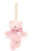 Maison de FLEUR / ローズくまチャーム F ピンク Y-26-02-13-040-LO-ZA-SZ-ZY