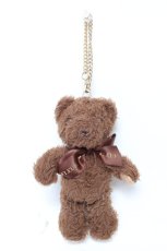 画像1: Maison de FLEUR / カヌレベアチャーム F ブラウン Y-26-02-13-041-LO-ZA-SZ-ZT639-F003 (1)