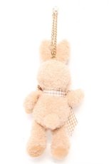 画像2: Maison de FLEUR / 阪急西宮ガーデンズ限定ラビットチャーム F ベージュ Y-26-02-13-042-LO-BG-SZ-ZT639-F001 (2)
