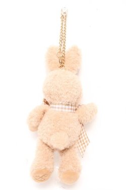 画像2: Maison de FLEUR / 阪急西宮ガーデンズ限定ラビットチャーム F ベージュ Y-26-02-13-042-LO-BG-SZ-ZY