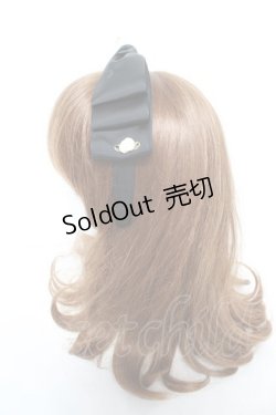 画像2: m petit by misako / NINA'sコラボ AM*NIリボンカチューシャ  中黒 Y-26-02-13-050-LO-AC-SZ-ZY