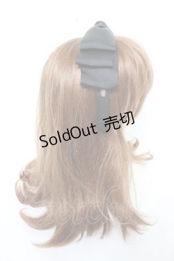 画像3: m petit by misako / NINA'sコラボ AM*NIリボンカチューシャ  中黒 Y-26-02-13-050-LO-AC-SZ-ZY