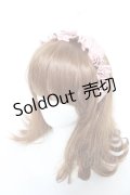 m petit by misako / ギャザーリボンカチューシャ  中桃 Y-26-02-13-051-LO-AC-SZ-ZY