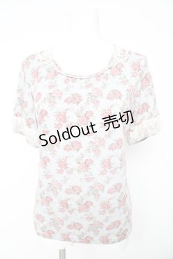 画像1: axes femme / 花柄インナープルオーバー M グレー Y-26-02-15-052-AX-TO-IG-ZY