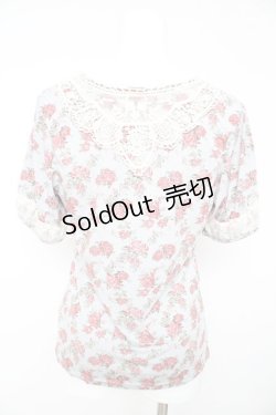 画像2: axes femme / 花柄インナープルオーバー M グレー Y-26-02-15-052-AX-TO-IG-ZY