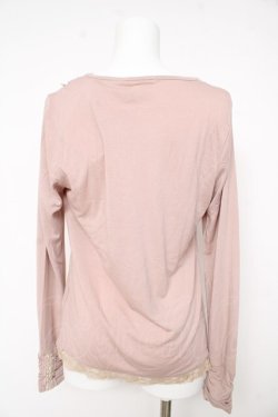 画像2: axes femme / ブレードインナープルオーバー L ピンク Y-26-02-15-054-AX-TO-IG-ZY