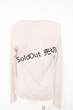 画像2: axes femme / ブレードインナープルオーバー L ピンク Y-26-02-15-054-AX-TO-IG-ZS