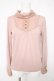 画像1: axes femme / レースヨークタートルネックカットソー M ピンク Y-26-02-15-057-AX-TO-IG-ZY (1)