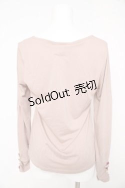 画像2: axes femme / 袖先ガーデンインナー M ピンク Y-26-02-15-060-AX-TO-IG-ZY