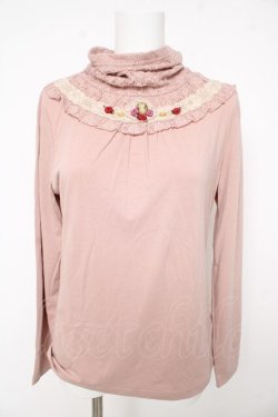 画像1: axes femme / ガーデンカメオタートルインナー Ｍ ピンク Y-26-02-15-061-AX-TO-IG-ZY