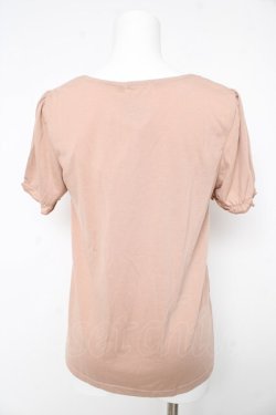 画像2: axes femme / BIGリボンパフスリーブトップス M ピンク Y-26-02-15-066-AX-TO-IG-ZY