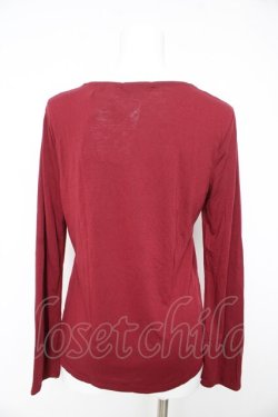 画像2: axes femme / 袖口2WAYインナーPO L ワイン Y-26-02-15-069-AX-TO-IG-ZY