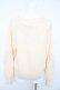 画像2: axes femme / ケーブル刺繍ニットプルオーバー M アイボリー Y-26-02-15-073-AX-TO-IG-ZY (2)