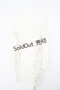 画像2: axes femme / チュール付きチュニック M アイボリー Y-26-02-15-076-AX-OP-IG-ZT0220E