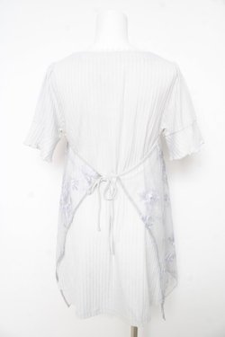 画像2: axes femme / チュール付きチュニック M グレー Y-26-02-15-079-AX-OP-IG-ZY