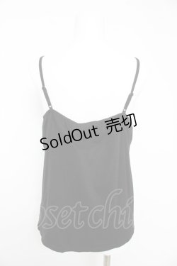 画像2: axes femme / ミニバラキャミソール M 黒 Y-26-02-15-090-AX-TO-SZ-ZY