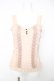 画像1: axes femme / ビスチェ風アウタータンク M 淡ピンク Y-26-02-15-091-AX-TO-SZ-ZY (1)