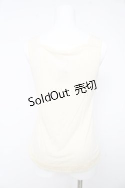 画像2: axes femme / ミニバラタンクトップ M 生成り Y-26-02-15-092-AX-TO-SZ-ZY