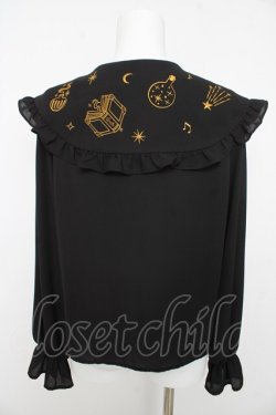 画像2: axes femme kawaii / 【Disney】ファンタジア/ブラウス M 黒 Y-26-02-15-110-AX-BL-SZ-ZY