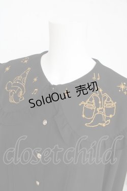 画像3: axes femme kawaii / 【Disney】ファンタジア/ブラウス M 黒 Y-26-02-15-110-AX-BL-SZ-ZS