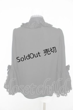 画像2: axes femme kawaii / 姫袖7分丈ブラウス M 黒 Y-26-02-15-111-AX-BL-SZ-ZY