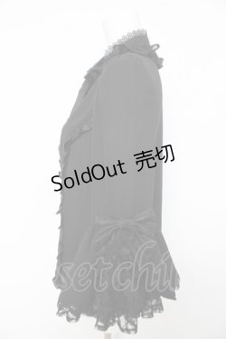 画像3: axes femme kawaii / 姫袖7分丈ブラウス M 黒 Y-26-02-15-111-AX-BL-SZ-ZY