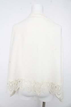 画像2: axes femme / バラ釦ＵＶカットストール  生成り Y-26-02-15-134-AX-TO-SZ-ZY