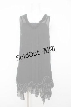 画像1: axes femme / イレヘムアンサンブルチュニ M 黒 Y-26-02-15-173-AX-OP-SZ-ZY