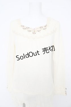 画像1: axes femme / ガーデンインナープルオーバー M 生成り Y-26-02-15-019-AX-TO-IG-ZY