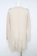 画像2: axes femme / 裾フリルニットロングカーディガン M アイボリー Y-26-02-15-021-AX-TO-IG-ZY (2)