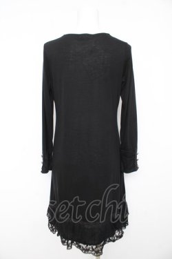 画像2: axes femme / カットソーインナーワンピ M クロ Y-26-02-15-047-AX-TO-IG-ZY