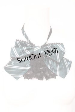 画像1: ATELIER PIERROT / ハリー・ポッター レースフリルリボンタイ  スリザリン/グリーン Y-26-02-17-005-EL-ZA-SZ-ZY