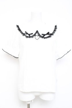 画像1: MA*RS / 襟リボンブラウス  白 Y-26-02-17-033-EL-BL-SZ-ZY