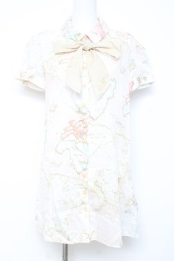 画像1: MILK / MILKクルーズロングシャツ  エーゲ海ピンク Y-26-02-17-034-ML-OP-SZ-ZY