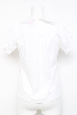 画像2: Nile Perch / TOM and JERRY ワッペンカットソー  白 Y-26-02-17-040-LO-TO-SZ-ZY