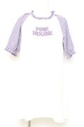 PINK HOUSE / ロゴパッチカットソーチュニック F パープル Y-26-02-17-041-LO-TO-SZ-ZY