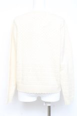 画像2: PINK HOUSE / クッキーラビッツモチーフニットカーディガン F 生成り Y-26-02-17-042-LO-TO-SZ-ZY (2)
