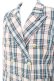 画像4: Meridian / チェック柄セットアップ F ベージュ Y-26-02-17-043-LO-OP-SZ-ZY (4)