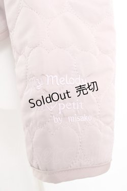 画像3: m petit by misako / マイメロタフタハートキルトジャケット L 濃桃 Y-26-02-17-046-LO-BL-SZ-ZY