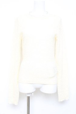 画像1: merry jenny / floralストレッチレーストップス F アイボリー Y-26-02-17-048-LO-TO-SZ-ZY