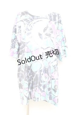 画像1: NieR Clothing / キャラクター総柄トップス F コン Y-26-02-17-053-PU-TO-SZ-ZY