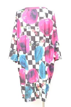 画像2: ACDC RAG / CチェリーヒュージTシャツ  ブラック Y-26-02-17-061-PU-TO-SZ-ZY