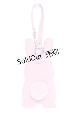 画像2: Maison de FLEUR / ラビットカードケース F ピンク Y-26-02-17-001-LO-ZA-SZ-ZY